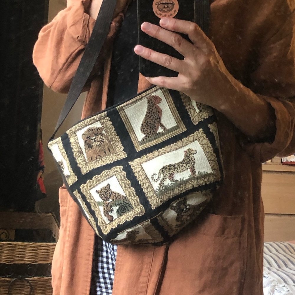 Tiger king jungle purse